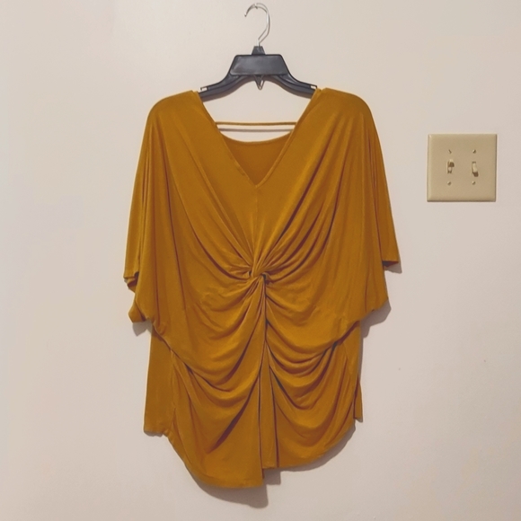 Spin USA Tops - Mustard Colored Top